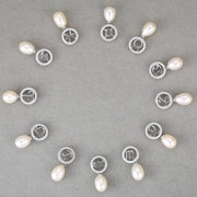 Boucles d'Oreilles Cancer Boucles d'Oreilles Cancer Perles Nacre Esprit-Astrologie 