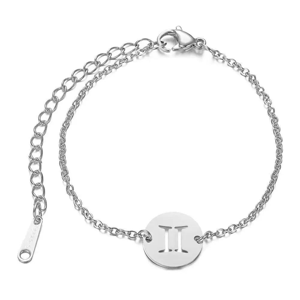 Bracelet Gémeaux Bracelet Gémeaux Argent Esprit-Astrologie 