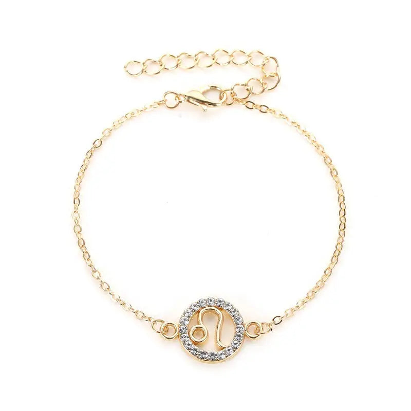 Bracelet Lion Bracelet Lion Diamant Or Esprit-Astrologie 