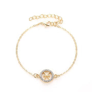 Bracelet Poissons Bracelet Poissons Diamant Or Esprit-Astrologie 