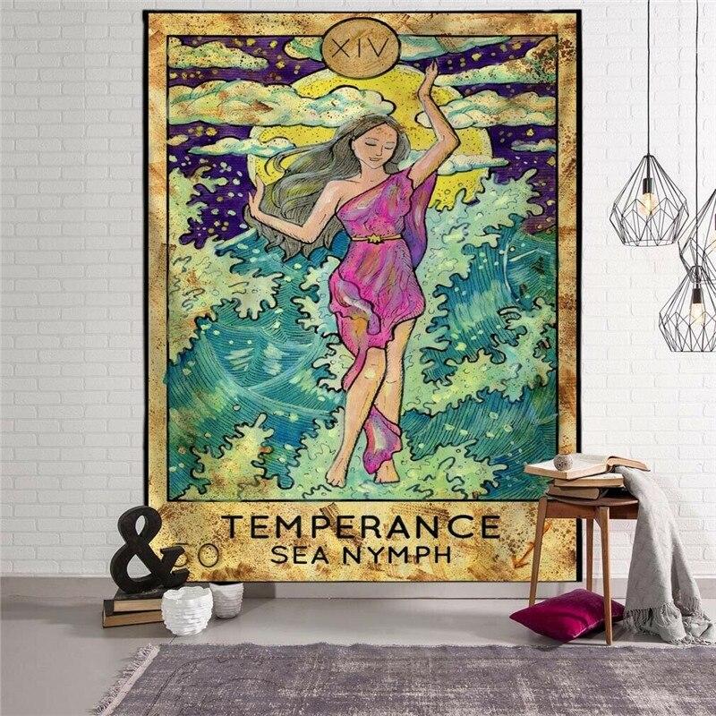 tenture Tenture Murale Tempérance Tarot Esprit-Astrologie 